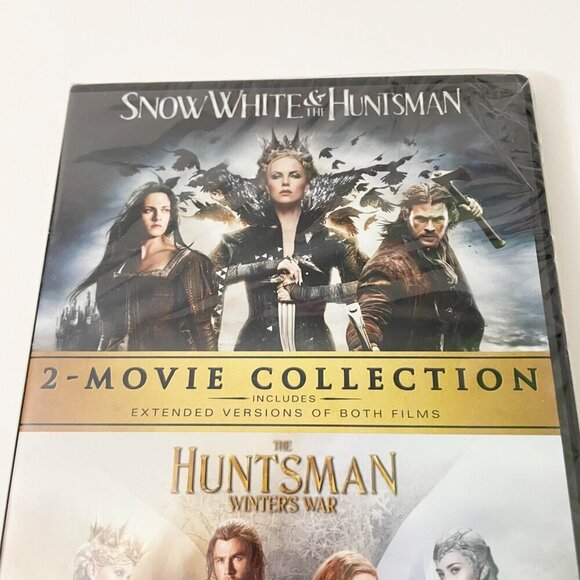 Snow White & The Huntsman / The Huntsman Winters War 2 Movie Collection DVDs - Picture 2 of 12